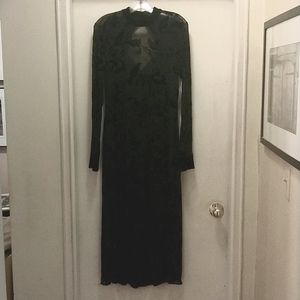 Kimchi Blue size L black cocktail dress.